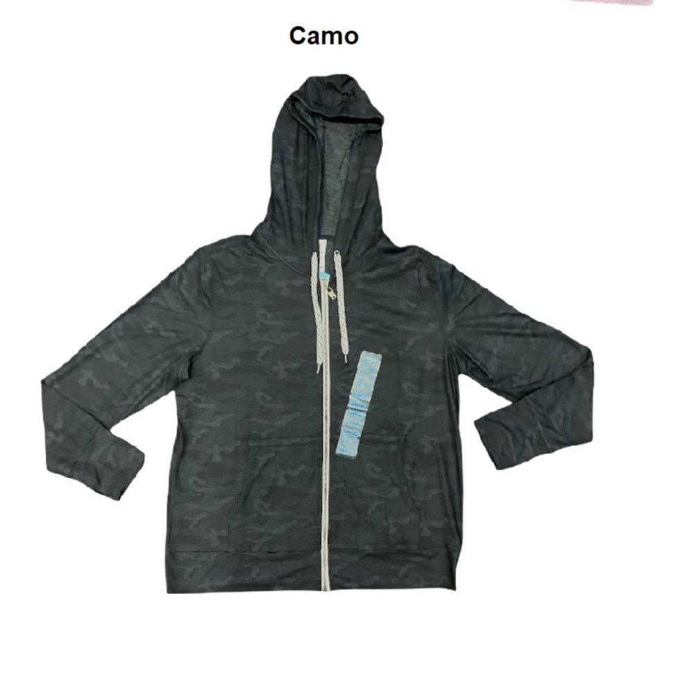 !!NWT!! Women's Black Camo MEMBERS MARK Favorite Soft Jacket